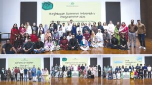 TCF Baghbaan Programme volunteers raising funds for education