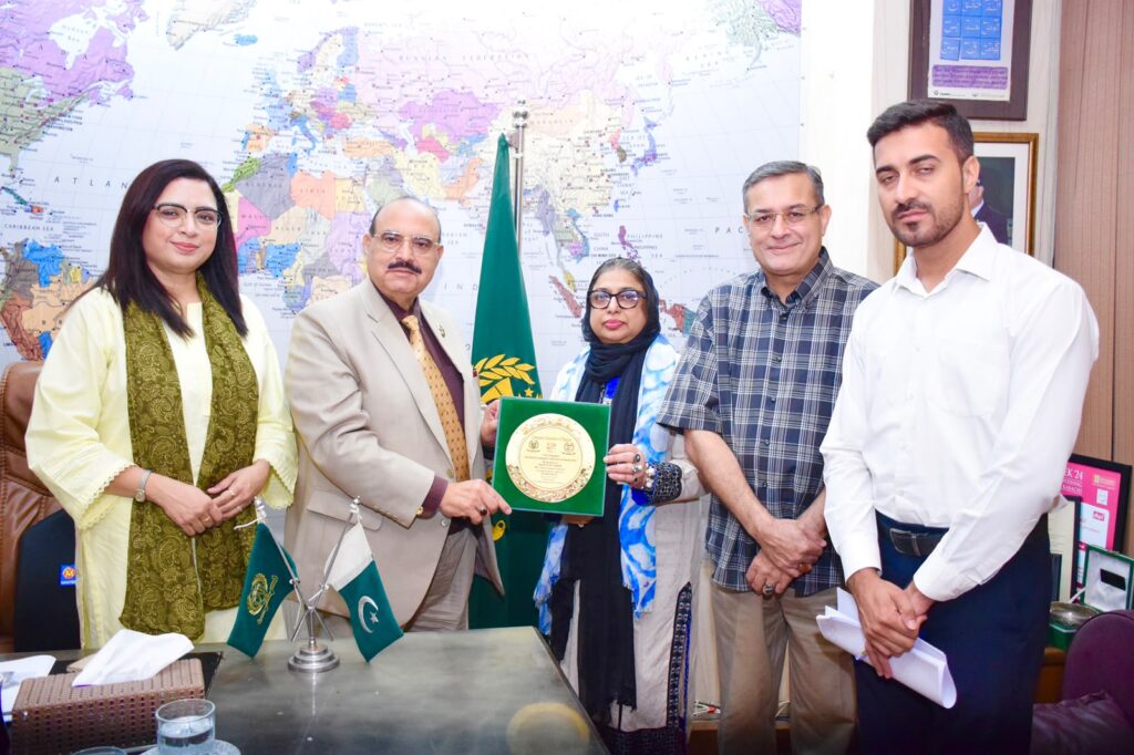 CCP and CAP officials meeting on consumer protection and deceptive marketing in Karachi