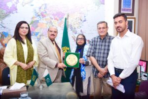 CCP and CAP officials meeting on consumer protection and deceptive marketing in Karachi