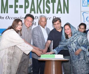 Governor Sindh Syed Muhammad Nihal Hashmi attends Azem-e-Pakistan ceremony in Karachi.
