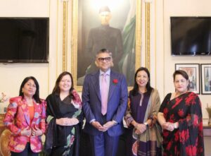 Aun Ali Syed meets Pakistan High Commissioner Tipu Usman in London to discuss trade and investment.