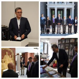 Pakistan Ambassador Khalil Hashmi attends Tsinghua University book launch on Pakistan-China historical and cultural ties.