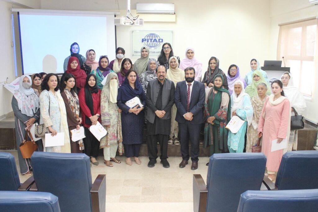 TDAP holds an e-commerce and digital skills awareness session for women entrepreneurs in Islamabad.