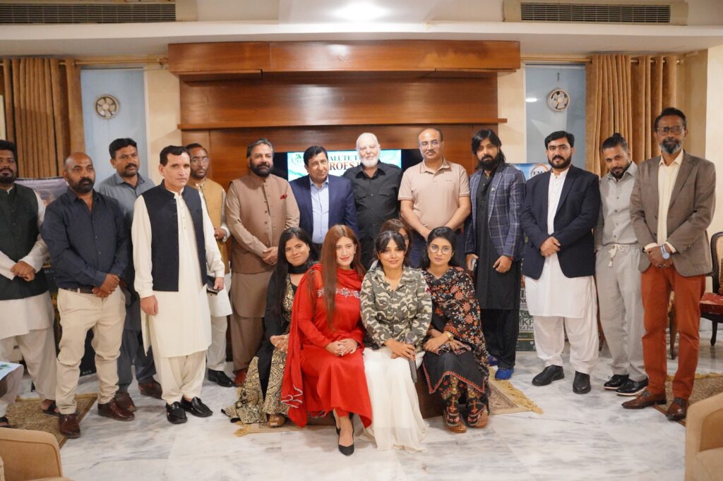 YKP Foundation ceremony honoring 1965 war heroes at Creek Club DHA Karachi