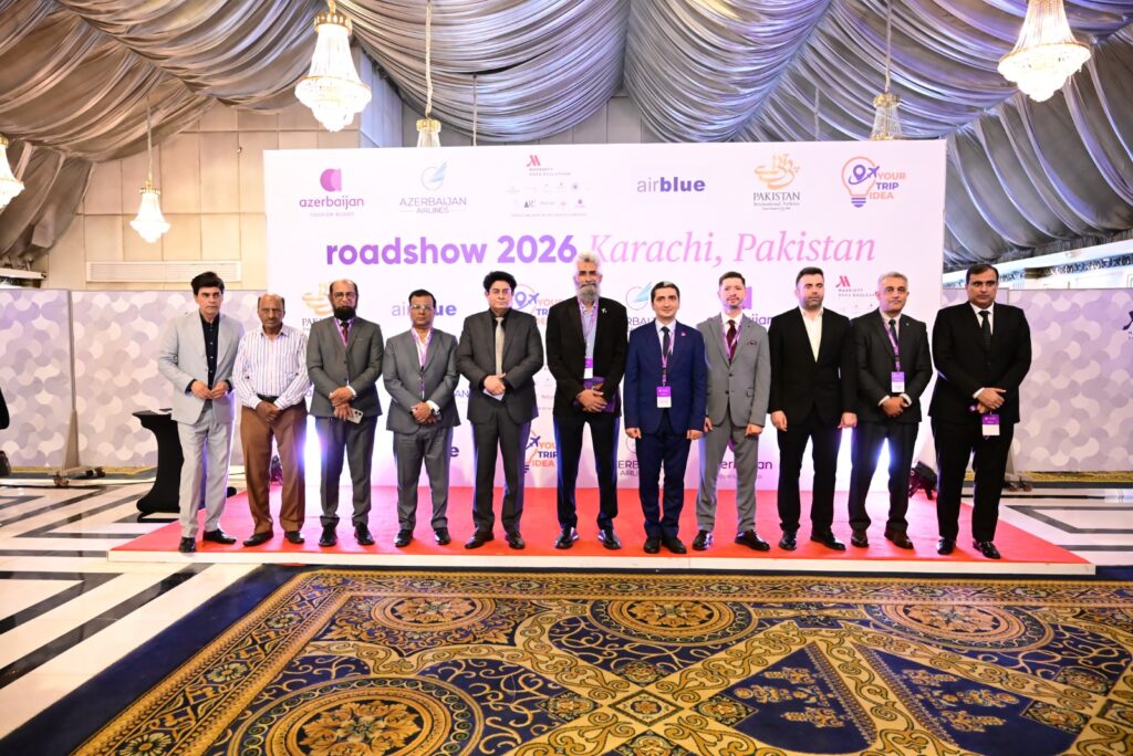 Azerbaijan Tourism Board promotes tourism destinations and travel opportunities during roadshows in Pakistan.