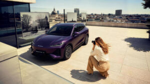 LEPAS L6 EV showcased as part of the brand’s global elegant mobility lifestyle initiative.