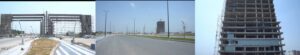 Celestia IT and Office Tower under construction at NSIT City Lahore.