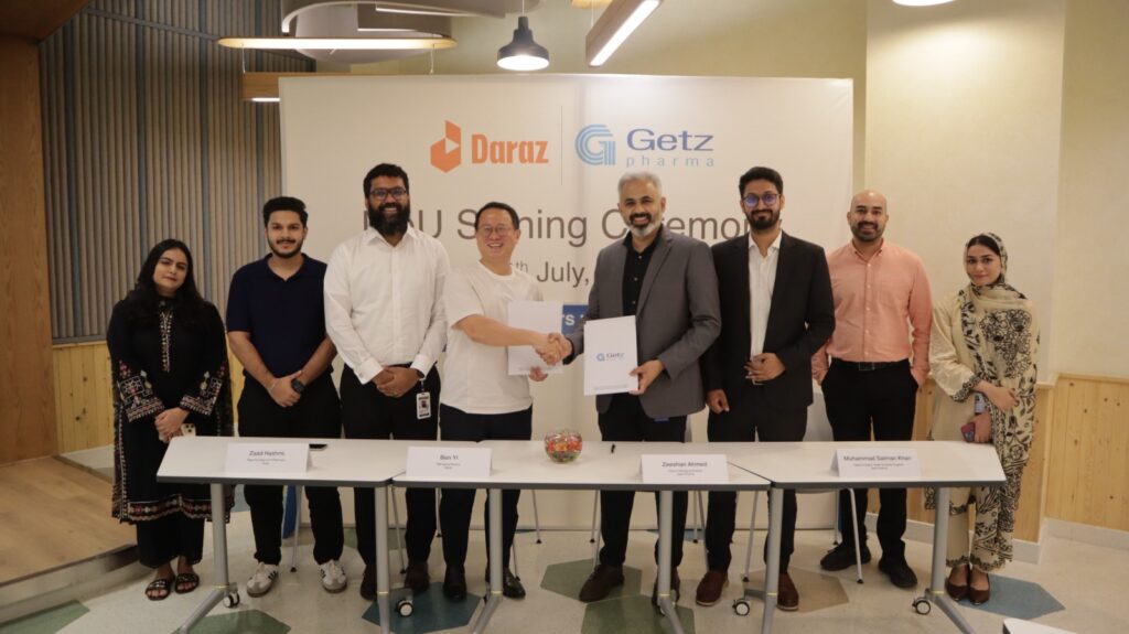 Daraz Pakistan and Getz Pharma partnership to expand e-pharmacy healthcare products