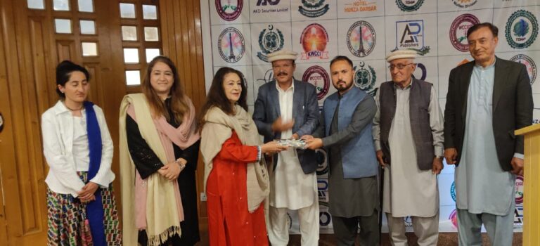 Women entrepreneurs at All Pakistan Women Chambers Exhibition APWCE 2026 in Hunza
