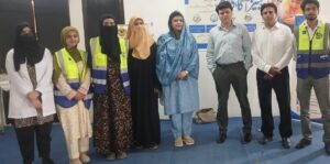 Rabies awareness session at MITI Karachi under the Rabies-Free Pakistan campaign.