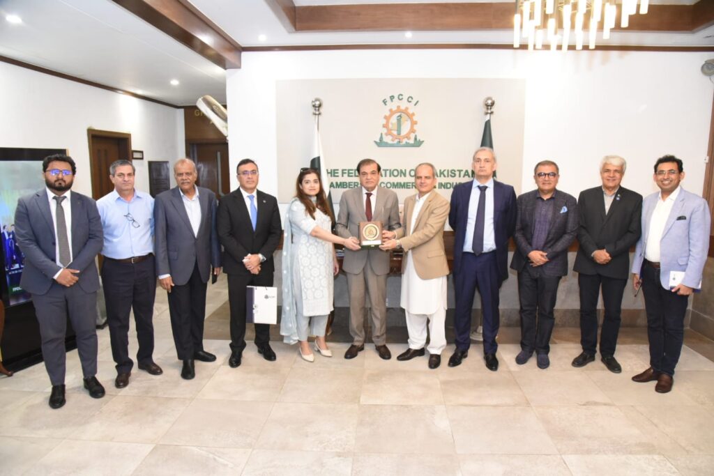 FPCCI meeting on transparency and effective use of philanthropic funds in Pakistan.