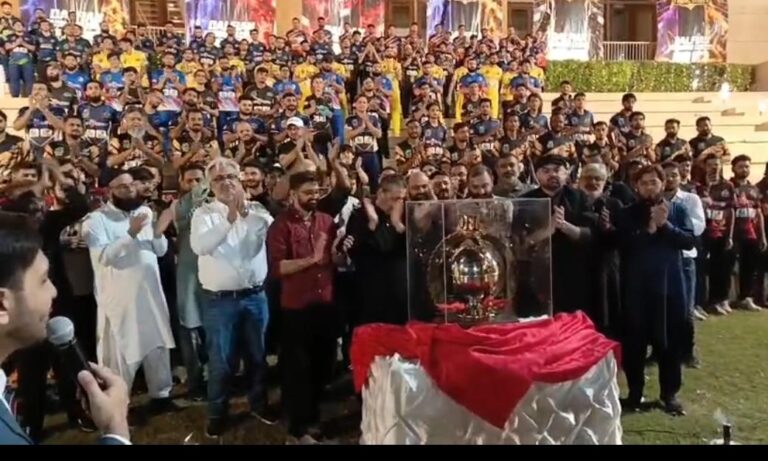 Dalfian Farmers League Night Cricket Tournament opening ceremony Karachi