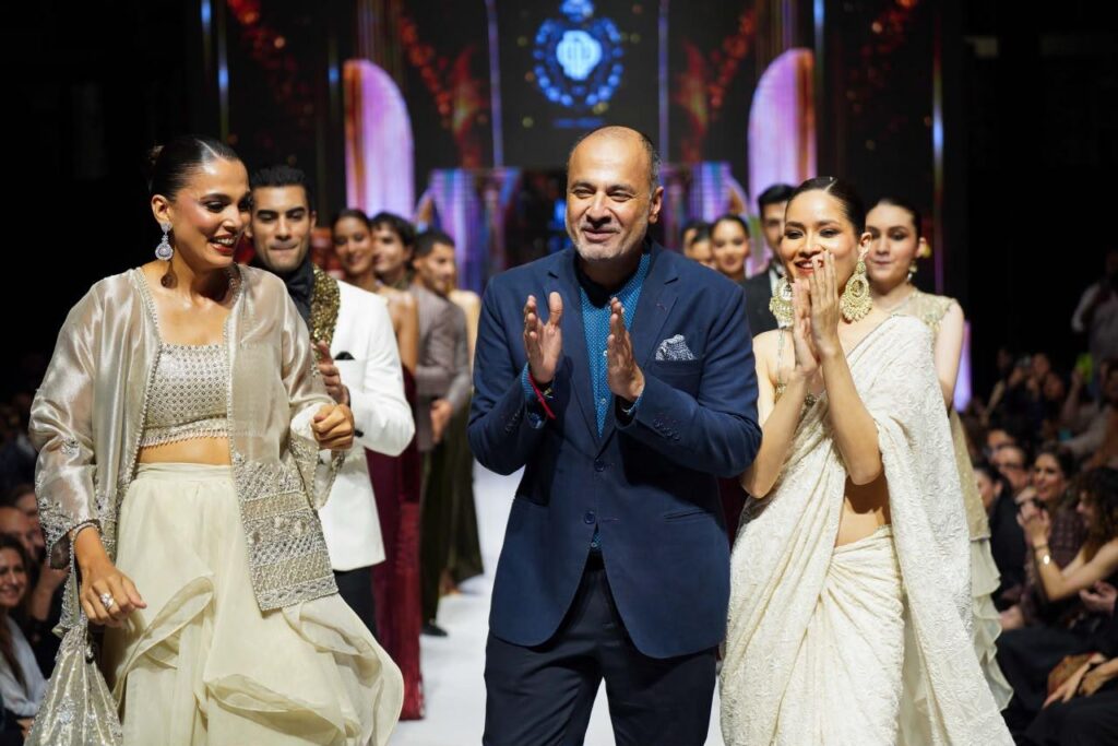 LAAM Fashion Week Kaleidoscopic Karachi runway at the historic IVS Nusserwanjee Building