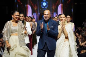 LAAM Fashion Week Kaleidoscopic Karachi runway at the historic IVS Nusserwanjee Building