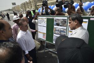 Sharjeel Memon inaugurates Mosimiyat Flyover on Karachi Red Line BRT corridor