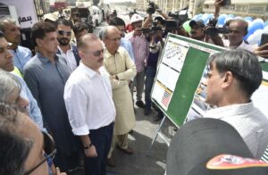 Sharjeel Memon inaugurates Mosimiyat Flyover on Karachi Red Line BRT corridor