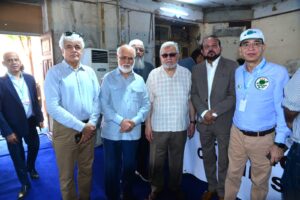 Business leaders voting during Karachi Chamber KCCI elections