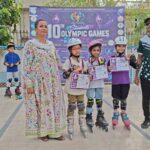 Areeba Ahmer Wins Skating Race at 10th Students Olympic Games 2026