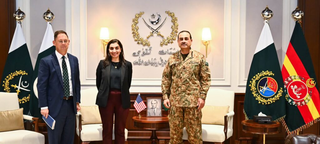 US Afghanistan War Commission delegation meets Asim Munir at GHQ Rawalpindi