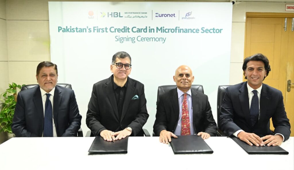 HBL Microfinance Bank 1LINK Euronet PayPak Credit Card agreement