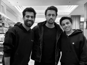 Anuv Jain and Atif Aslam during their memorable music gathering in Nepal