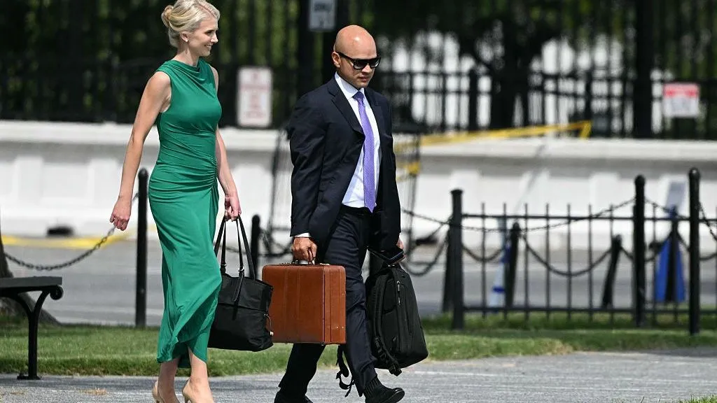 Donald Trump at the White House as financial disclosures reveal cash gifts to four aides.