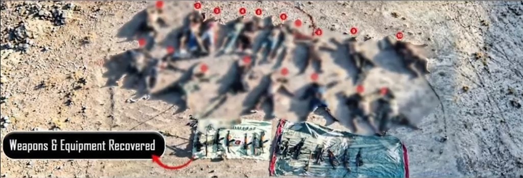 Pakistan security forces during counterterrorism operations in Balochistan