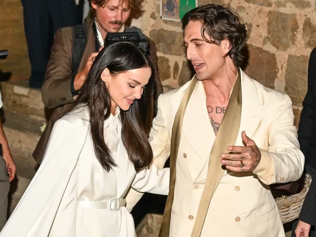 Dove Cameron and Damiano David at their Tuscany wedding