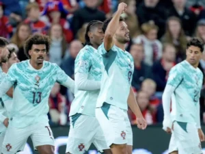 Goncalo Ramos scores Portugal winner against Norway
