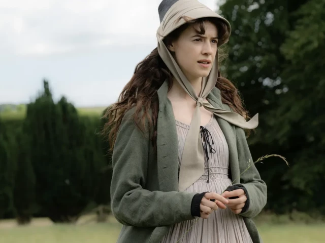 Daisy Edgar-Jones as Elinor Dashwood in the upcoming Sense and Sensibility film adaptation.