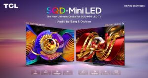 SQD-Mini LED television by TCL showcasing next-generation display technology in Pakistan.