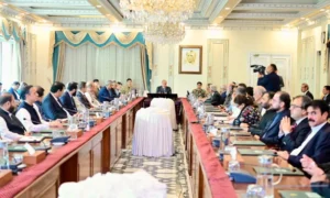 News about emergency measures and governor’s rule in Khyber Pakhtunkhwa and responses from federal and provincial leaders.