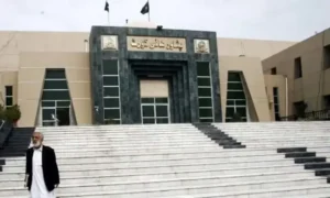 Peshawar High Court hearing petitions filed by PTI leaders against emergency and governor’s rule in KP.
