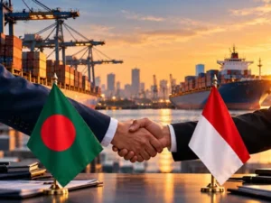 Bilateral trade discussions between Pakistan and Bangladesh focus on connectivity, exports and business partnerships.