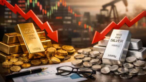 Gold Prices in Pakistan on October 27, 2026, showing a decline in gold and silver rates.