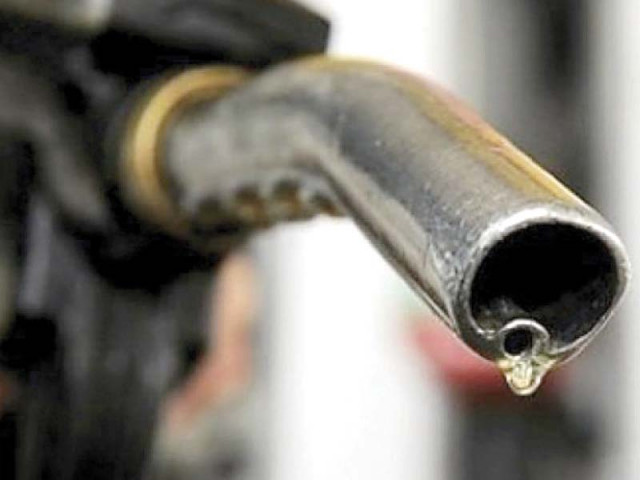 Petrol fuel pump in Pakistan as oil companies seek changes to the petroleum pricing mechanism.