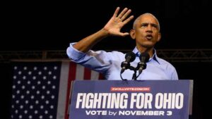 Iran War criticism as former US President Barack Obama challenges Donald Trump’s claims of military victory.