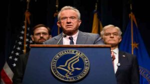RFK Jr. controversy over remarks about Arabs, science and literature during a Michigan campaign event.