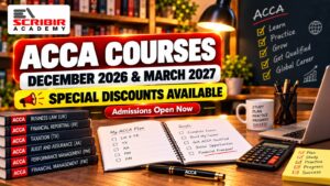 Escribir Academy ACCA courses for December 2026 and March 2027 exam preparation