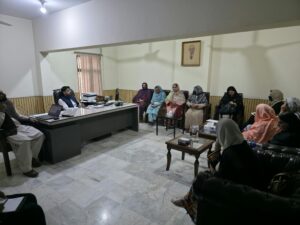 TDAP Quetta meeting with women entrepreneurs for WEXNET Quetta 2026