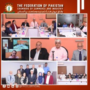 FPCCI Corporate Relations Committee meeting at the FPCCI Head Office Karachi