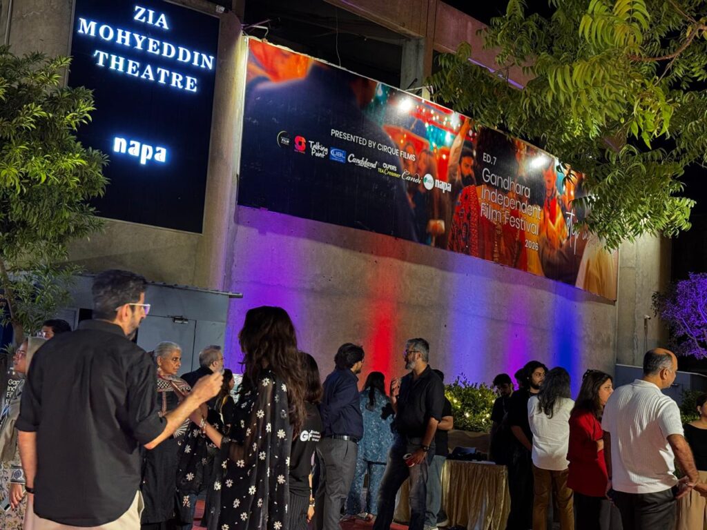 Gandhara Independent Film Festival 2026 opening night at NAPA Karachi