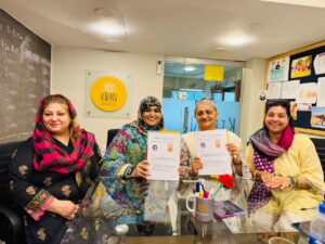 Kiran Foundation and Sparks Business Club MoU signing ceremony