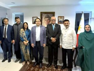 Pakistani parliamentary delegation meets Philippine Senate President Sherwin Gatchalian