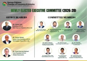 GPCCI newly elected Executive Committee for 2026–28