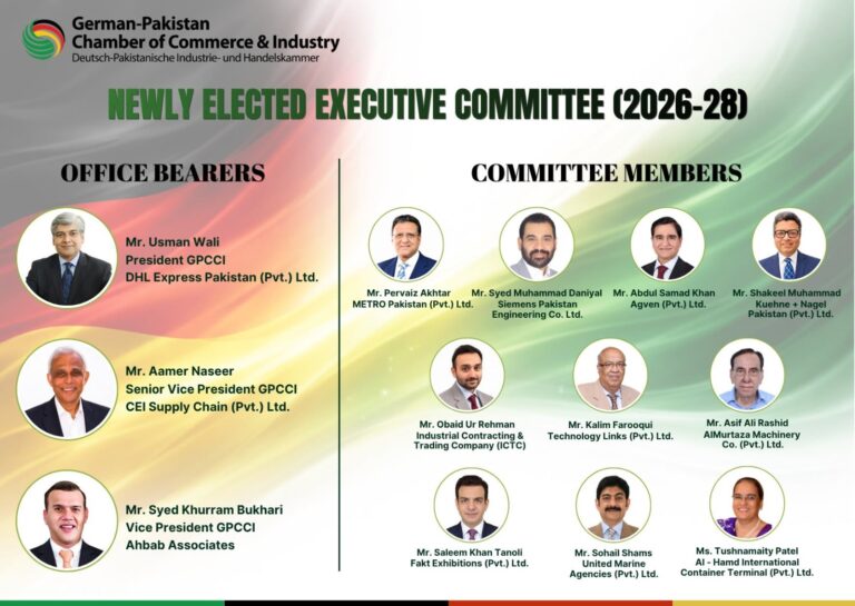 GPCCI newly elected Executive Committee for 2026–28