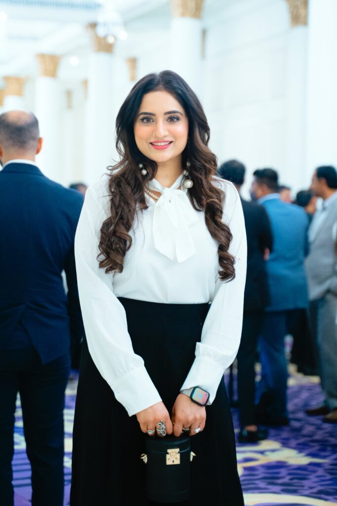 Sophiya Anjam celebrating 20 years in media and broadcasting
