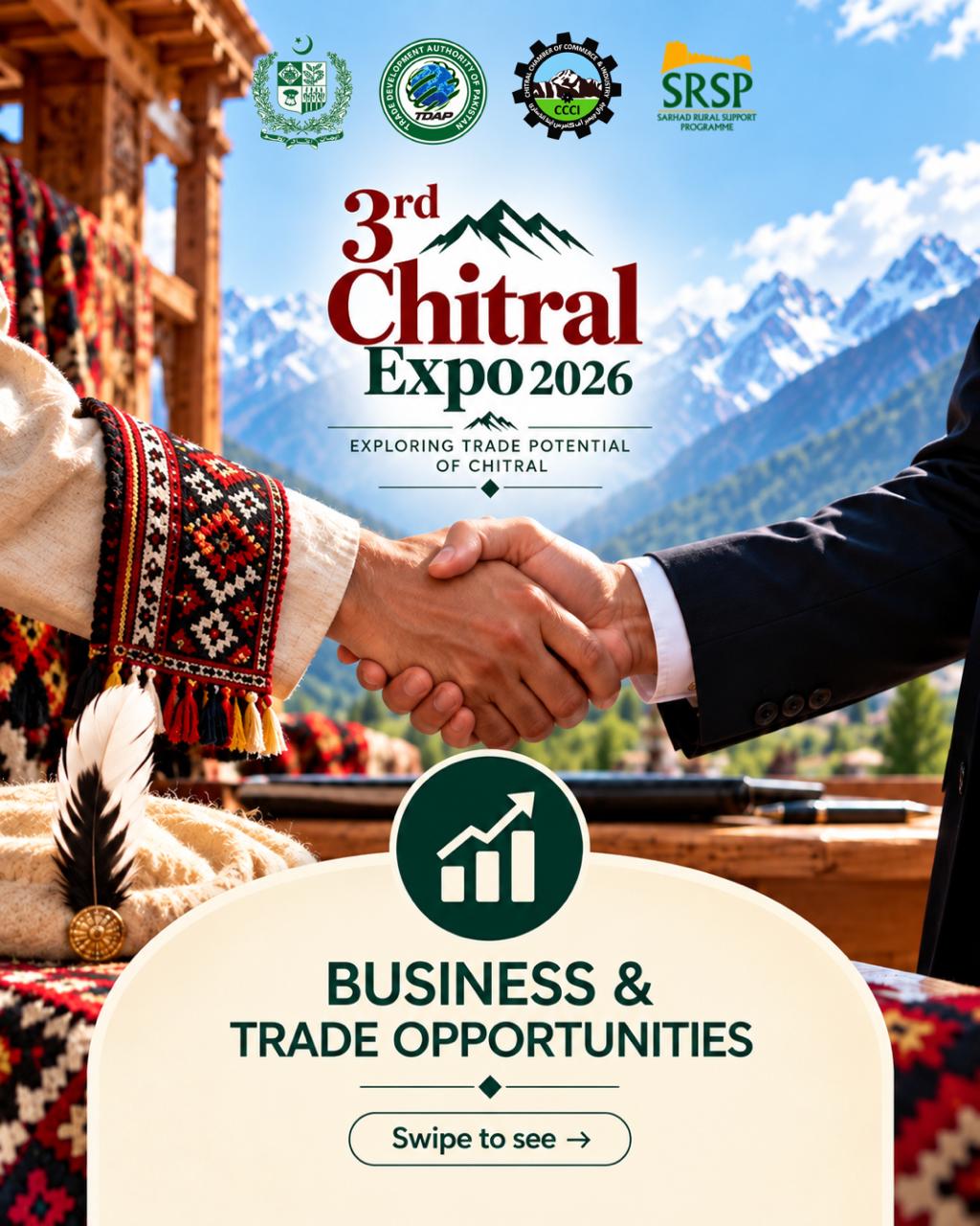3rd Chitral Expo 2026 showcasing Chitral products and investment opportunities