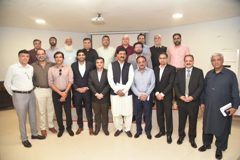 Inaugural meeting of FPCCI’s Standing Committee on Fisheries and Aquaculture at the federation’s head office in Karachi.