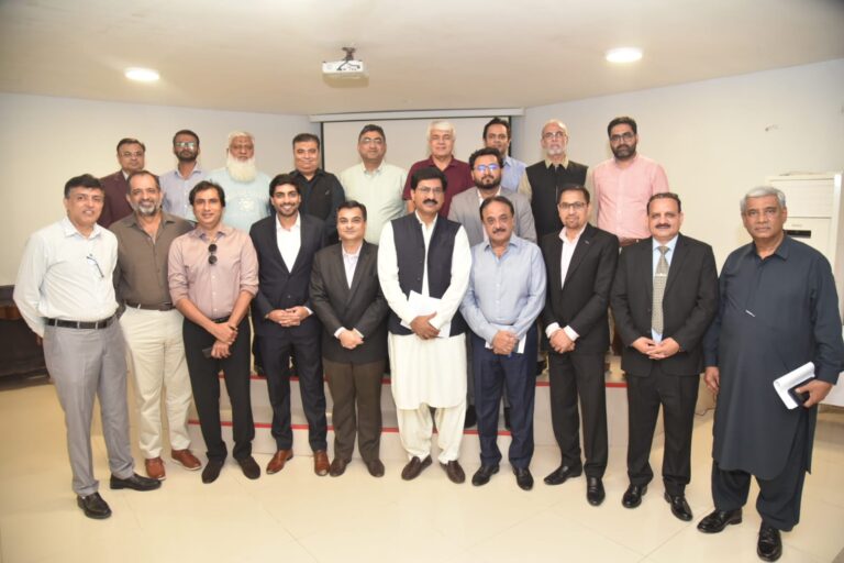 Inaugural meeting of FPCCI’s Standing Committee on Fisheries and Aquaculture at the federation’s head office in Karachi.